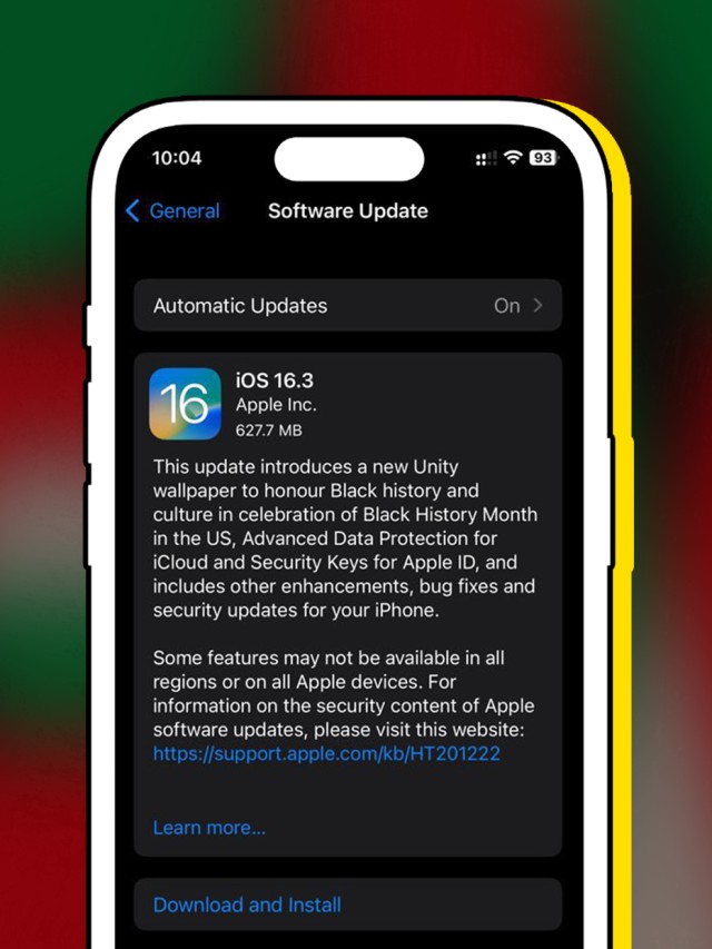What’s new in iOS 16.3?